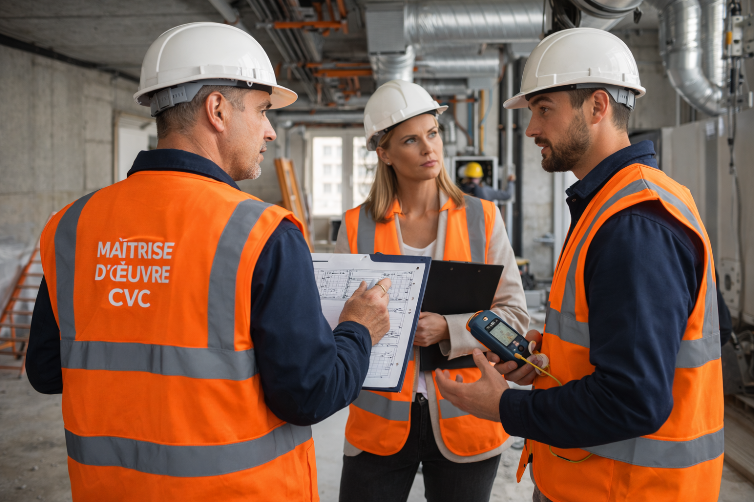 Missions de maîtrise d’œuvre CVC et ventilation